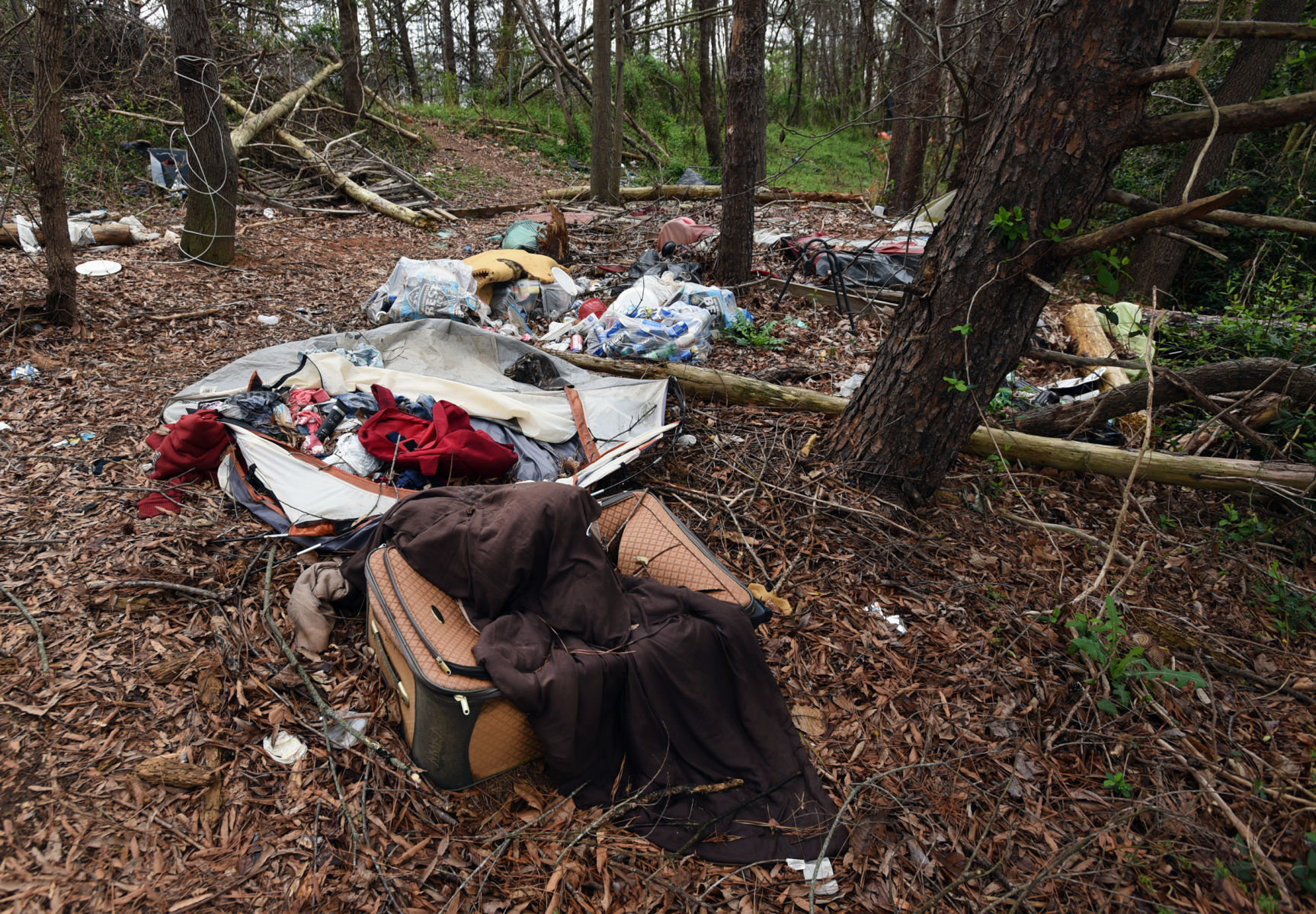 Homeless camps